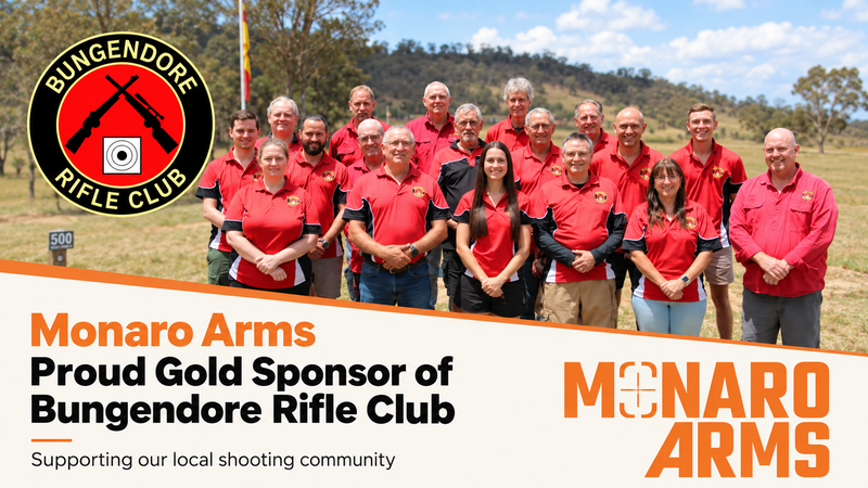 Monaro Arms Proud to Become Gold Sponsor of Bungendore Rifle Club