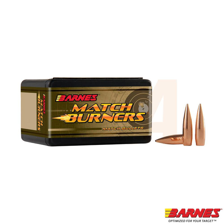 Barnes Match Burner Boat Tail Projectiles