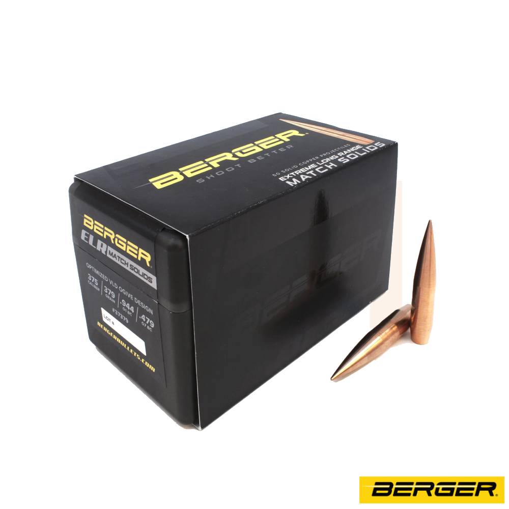 Berger ELR Match Solid Projectiles
