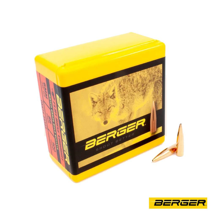 Berger Flat Base Varmint Projectiles