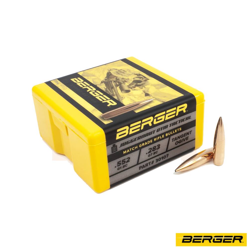 Berger Juggernaut OTM Tactical Projectiles