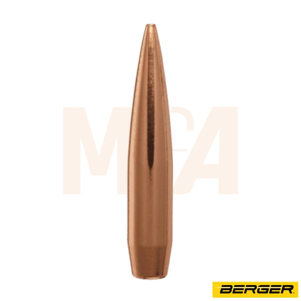 Berger Long Range Boat Tail Target Projectiles