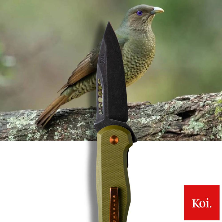 Koi Knives The Bower Bird Female EDC Pocket Knife