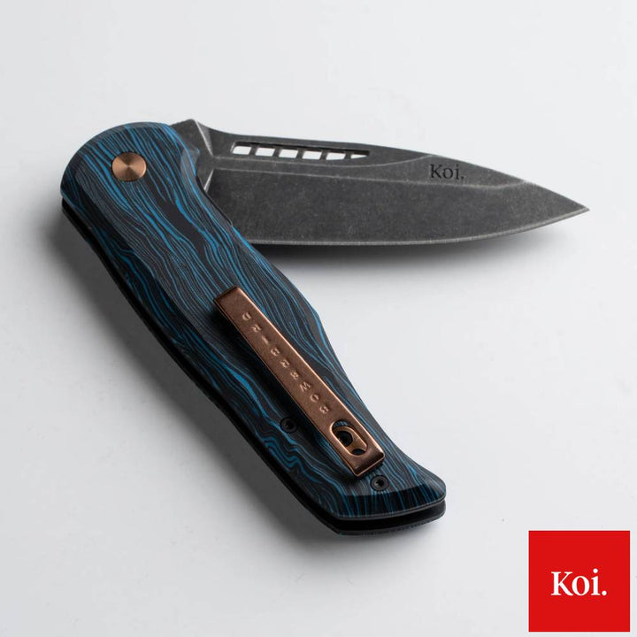 Koi Knives The Bower Bird Male EDC Pocket Knife