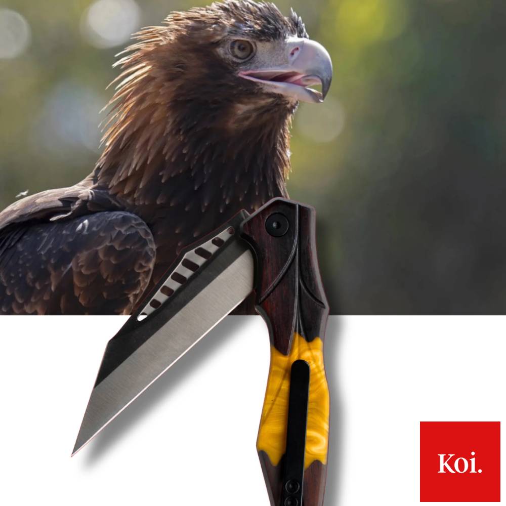 Koi Knives The Wedge Tailed Eagle EDC Pocket Knife