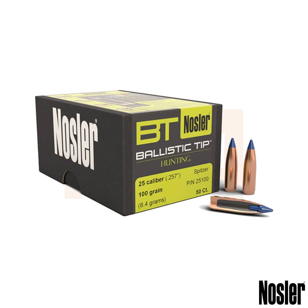 Nosler Ballistic Tip Hunting Projectiles