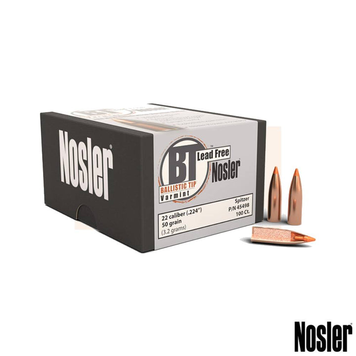 Nosler Ballistic Tip Lead Free Projectiles