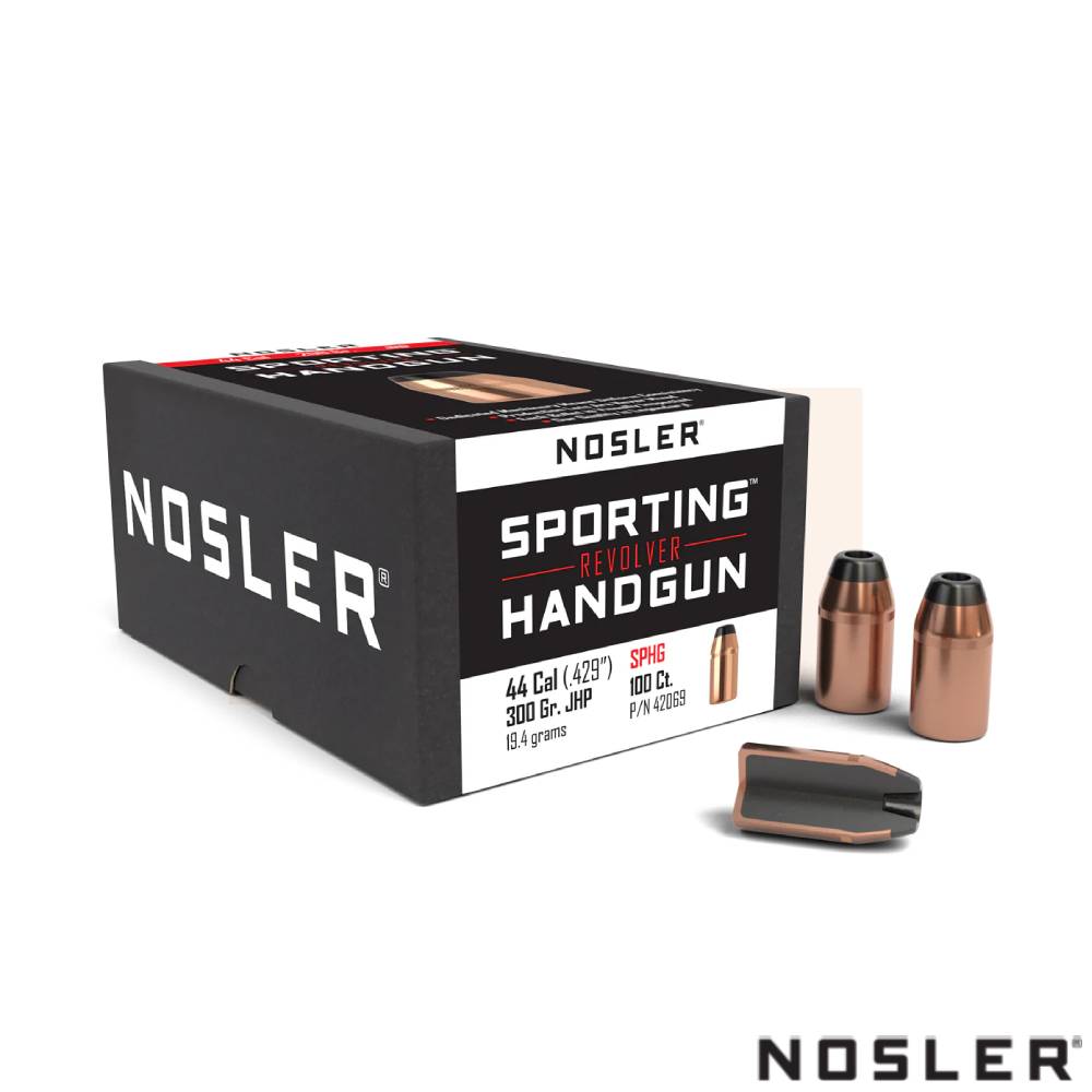 Nosler JHP Handgun Projectiles