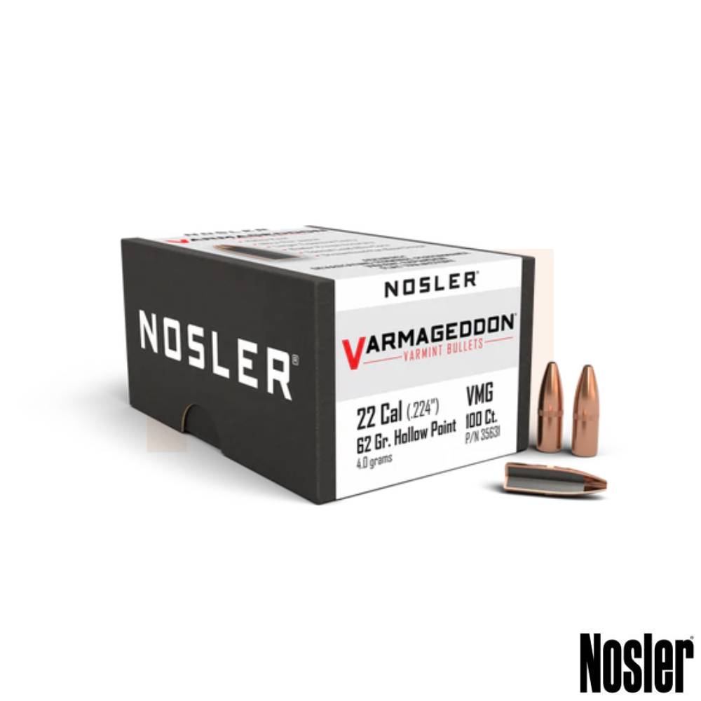 Nosler Hollow Point Varmageddon Projectiles