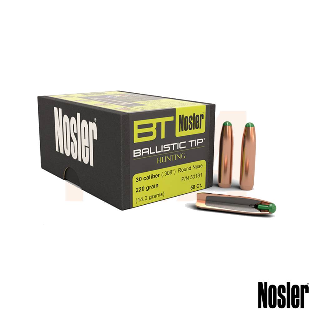 Nosler RN Ballistic Tip Hunting Projectiles