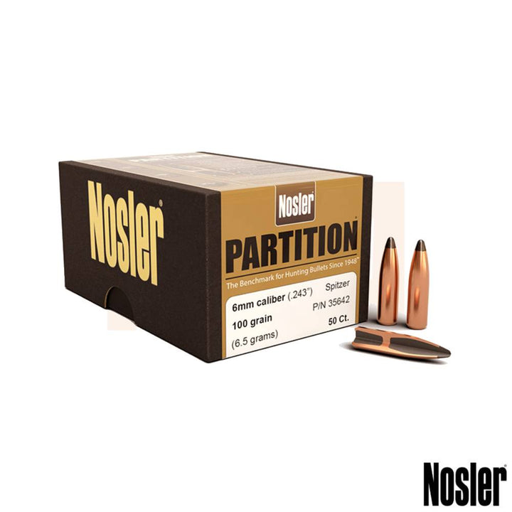 Nosler SP Partition Projectiles