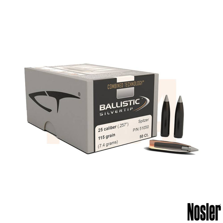 Nosler Ballistic Silvertip Projectiles