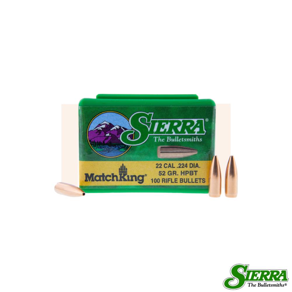Sierra HPBT Matchking Projectiles